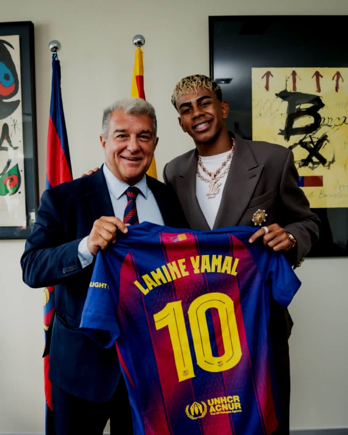 Yamal Inherits Messi’s Iconic No. 10 Shirt