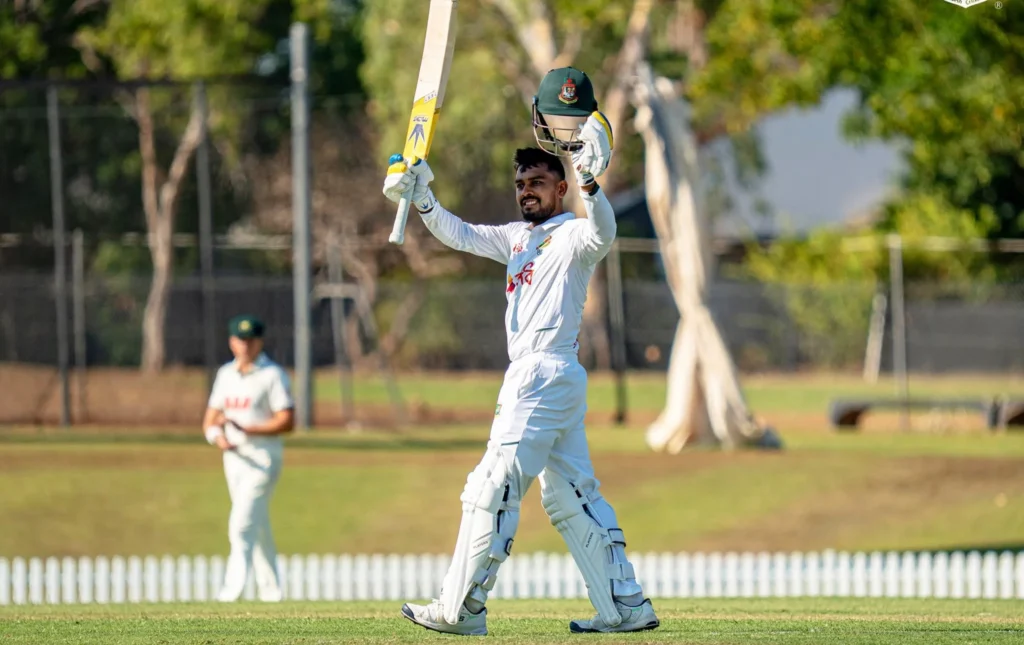 Mehidy Hasan Miraz Hits Century in Australia Following Captaincy Change