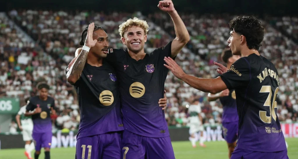 Raphinha Sets Penalty Record as Barcelona Thrash Elche 5-0 in La Liga Opener
