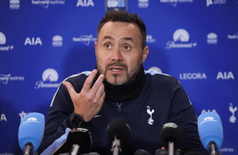Roberto De Zerbi Defends Tottenham’s Massive Transfer Spending Spree