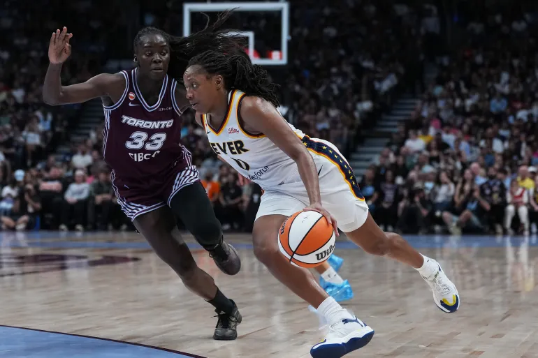 Kelsey Mitchell Matches WNBA Scoring Record in Indiana Fever Victory Over Toronto