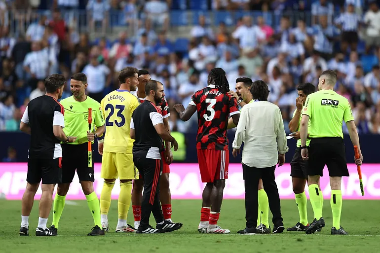 Fulham Walk Off Pitch in Malaga Friendly as Coach Alvaro Arbeloa Sees Red