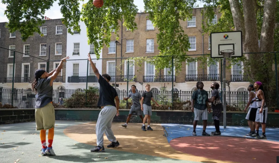 Grassroots basketball court gets an NBA assist