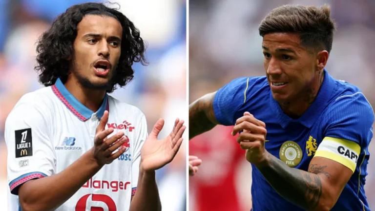 Manchester City Target Midfield Duo Ayyoub Bouaddi and Enzo Fernandez