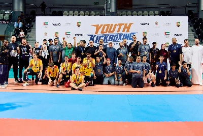 Abu Dhabi Muay Thai Club Secures Top Spot at UAE Youth Kickboxing Championship