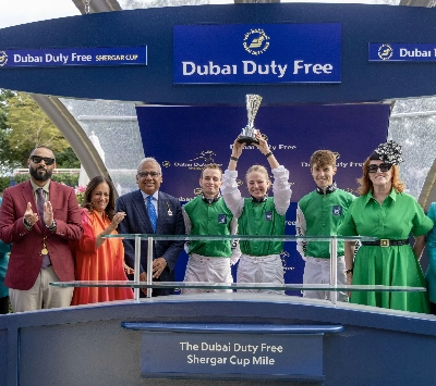 Saffie Osborne and Ryan Moore Shine at 2026 Dubai Duty Free Shergar Cup
