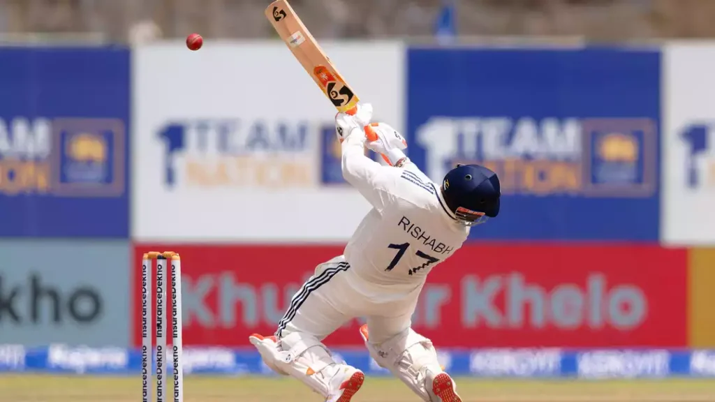 Rishabh Pant Hits Milestone Century of Test Sixes in Commanding Display Against Sri Lanka