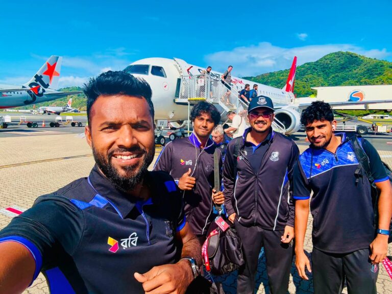 Confident Bangladesh Squad Arrives in Mackay for Final Test Against Australia