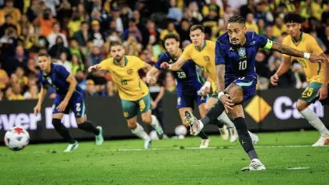 Brazil Secures 4-2 Friendly Win Against Australia