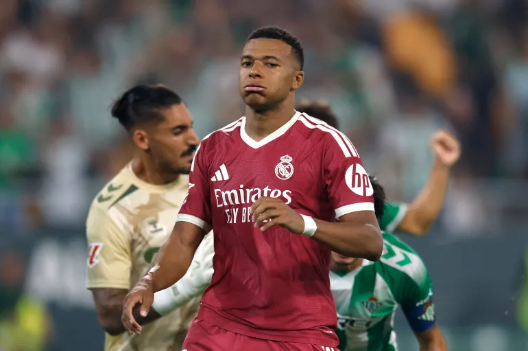 Real Madrid Stunned by Real Betis as Mbappe Penalty Miss Ends Mourinho's Perfect Start
