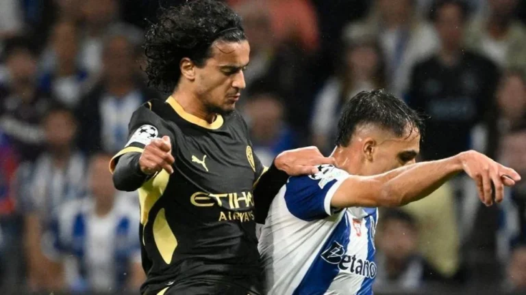 Ayyoub Bouaddi Shines in First Manchester City Start During Champions League Victory