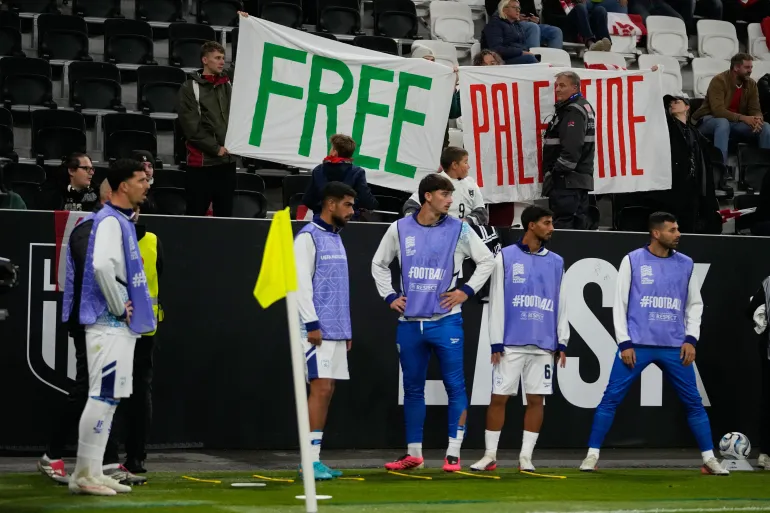 Israel Forward Sent Off For Gun Celebration In Austria