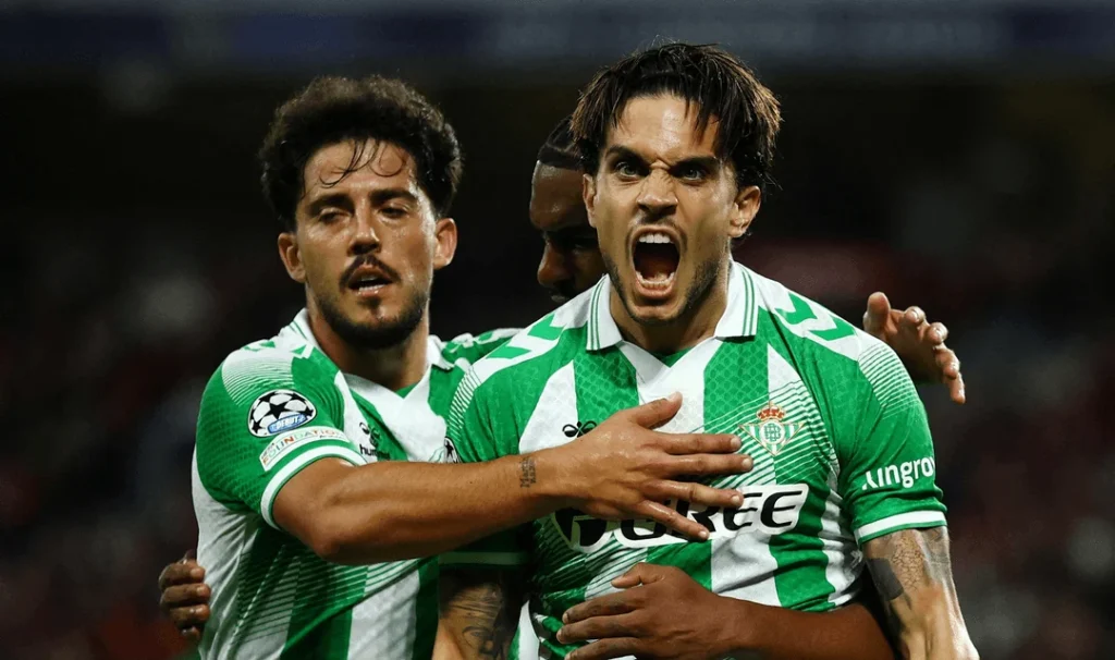 Real Betis Secure Dramatic 3-2 Comeback Victory Against Lille in Champions League Return
