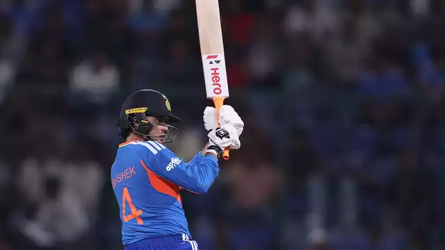 Abhishek Sharma Blasts 82 as India Overpower Afghanistan in Delhi T20I
