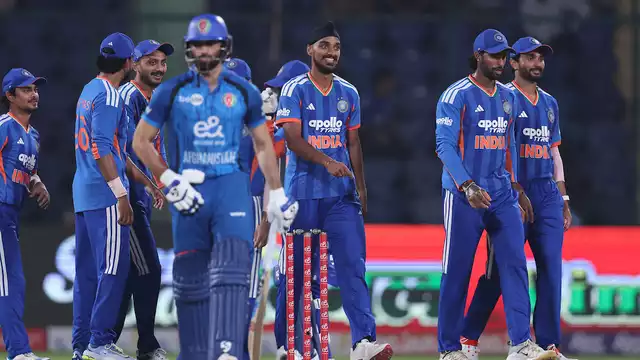 India Aim for T20I Clean Sweep Against Afghanistan