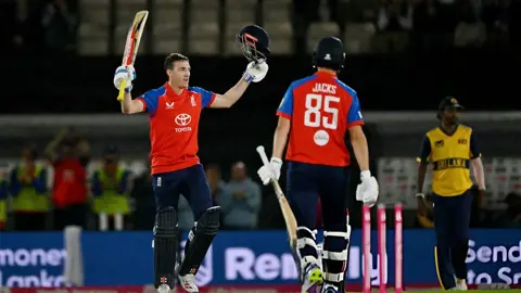 Brook's Blistering Ton Powers England to Huge T20 Victory