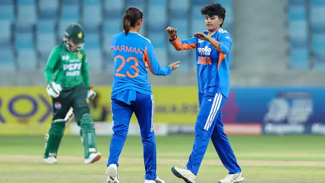 India Cruises to Seven-Wicket Victory Over Pakistan in Women's Asia Cup