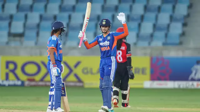 Smriti Mandhana Hits Record-Breaking Century as India Dominates Hong Kong