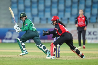 Nashra Sandhu Stars as Pakistan Women Secure Semi-Final Spot with Win Over Hong Kong