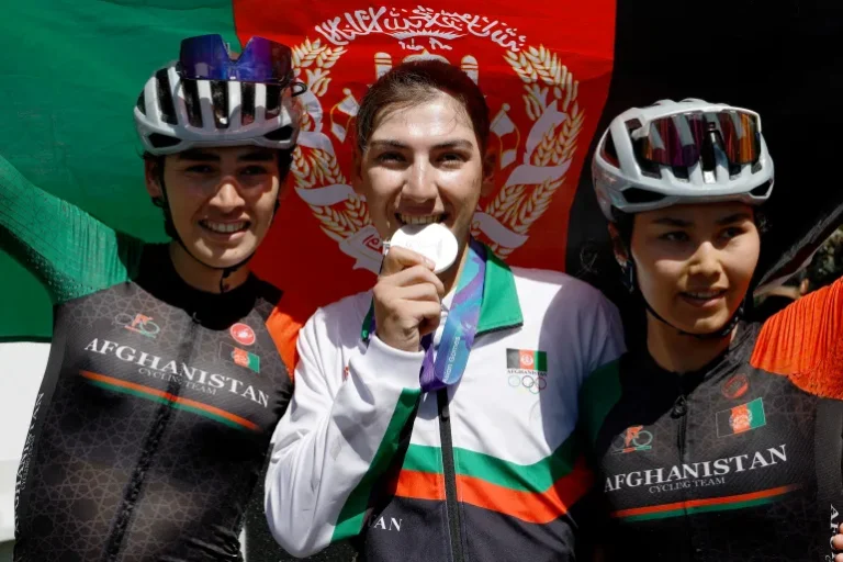 Afghan Cyclist Claims Asian Games Silver After Fleeing Taliban