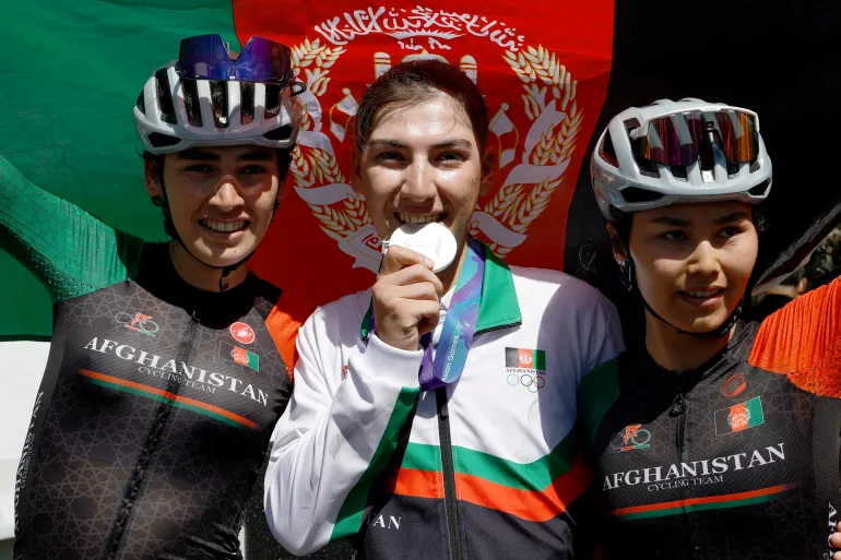 Afghan Cyclist Claims Asian Games Silver After Fleeing Taliban