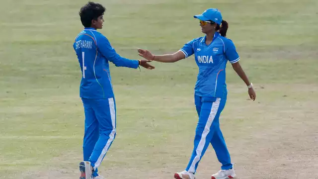Shree Charani Bowls India Into Women's Asian Games Semifinals