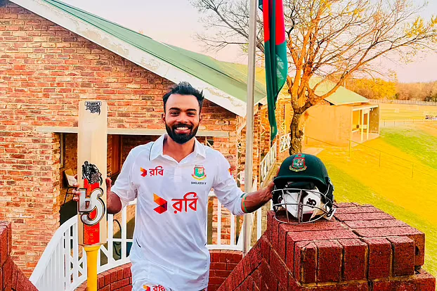 Tawhid Hridoy Makes History with Triple Century in South Africa