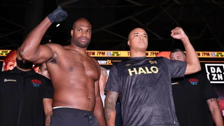Heavyweights Dubois and Wardley Record Career-Heaviest Weights for Rematch