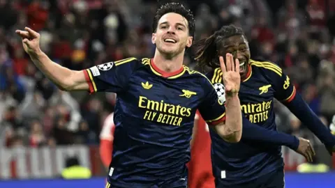 Declan Rice Stunner Rescues Arsenal in Thrilling Bayern Draw