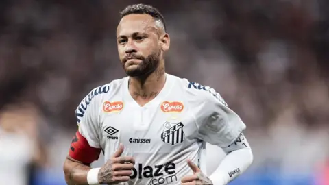 Neymar Faces Suspension After Red Card and Threats in Brazilian Championship