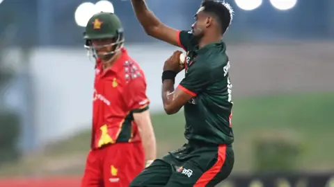 Zimbabwe Secures 99-Run Victory Against Bangladesh in Tri-Series Opener