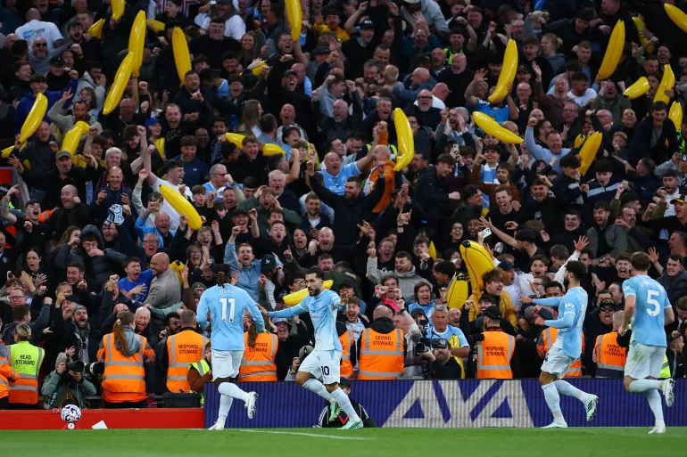 Ruben Dias Defends Man City Celebrations Following Anfield Win