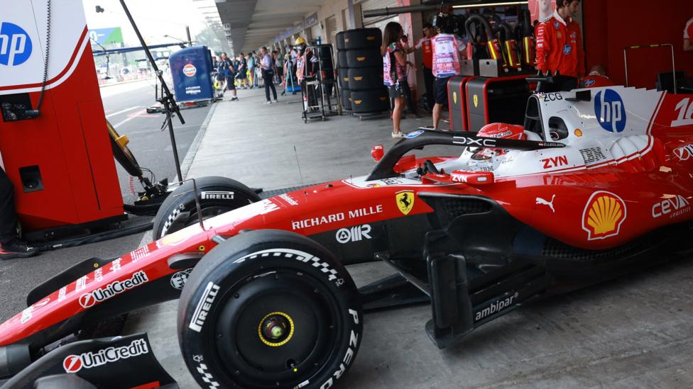 Charles Leclerc Leads Rookie-Heavy Mexico City Practice Session