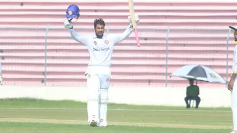 Naim and Mahfijul Hit Centuries as National Cricket League Fourth Round Begins