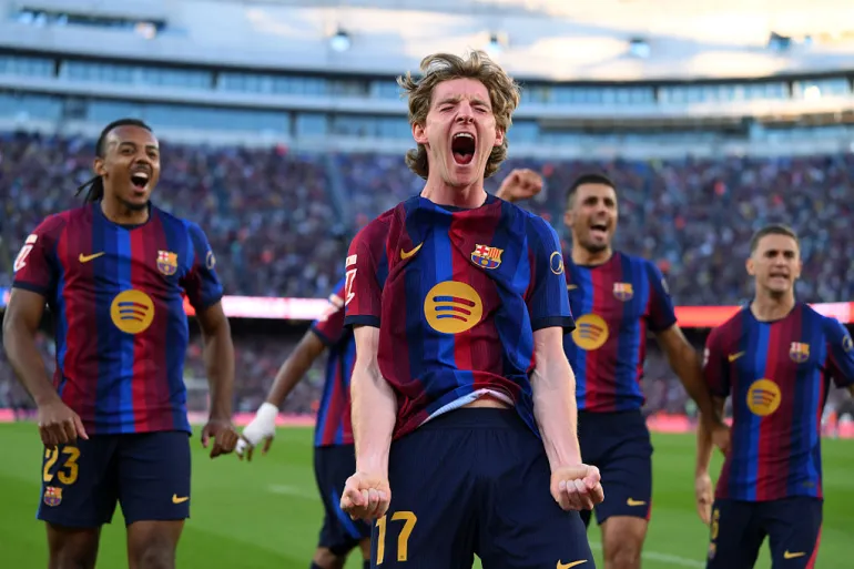 Barcelona Extend Perfect Start as Gordon Nets Maiden Goal