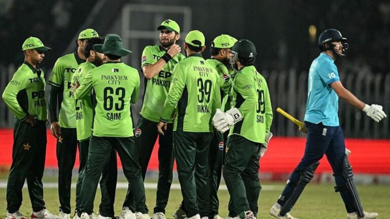 Arafat Minhas shines as England fall to Pakistan defeat