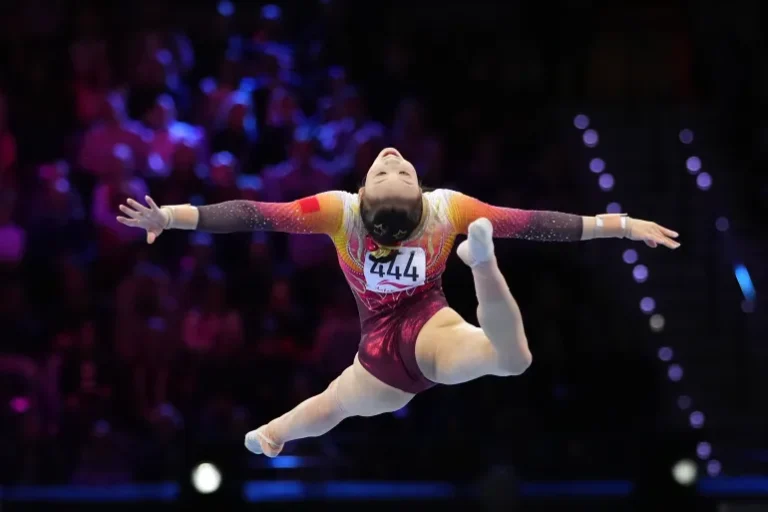 China Beat USA to Win Women's World Gymnastics Gold