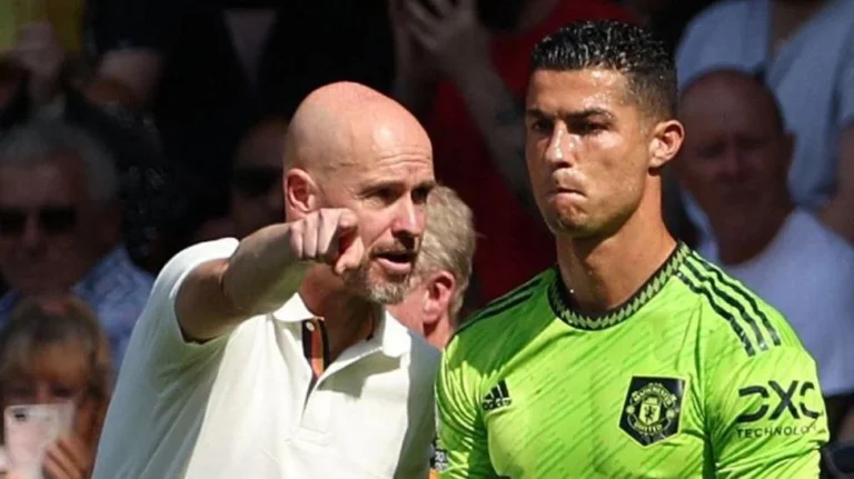 Cristiano Ronaldo let Manchester United down, says Ten Hag