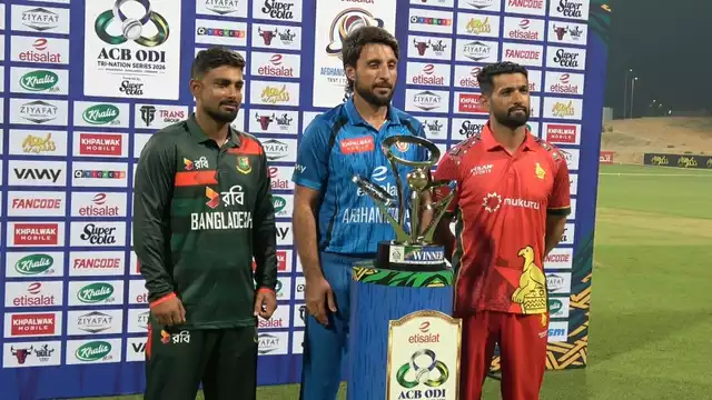 Afghanistan Favored to Win UAE Tri-Nation Series