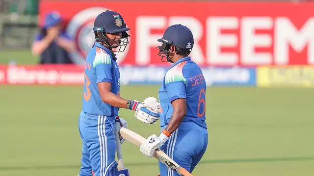 Harmanpreet and Deepti Tons Seal India's Series Win Over Zimbabwe