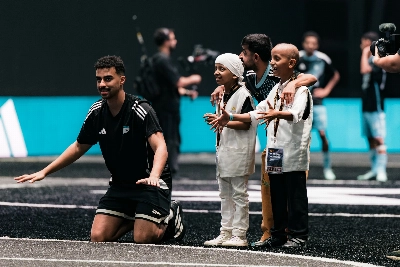 Young Saudi Fans Experience Dream Night at Kings League