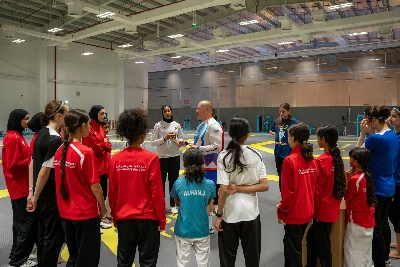 Taekwondo Coach Valera Bruns Leads Intensive Sharjah Training Camp