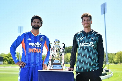 India Faces Jet-Lagged New Zealand Test in T20 Opener