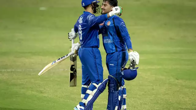 Afghanistan Clinch Series After Epic Century Duel in Sharjah