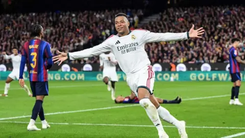 Kylian Mbappe Brace Ends Barcelona's La Liga Winning Streak